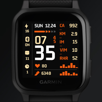 Garmin venu sq watch face new arrivals