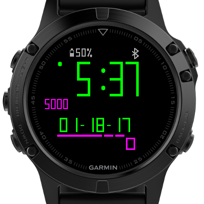 FontLess | Garmin Connect IQ