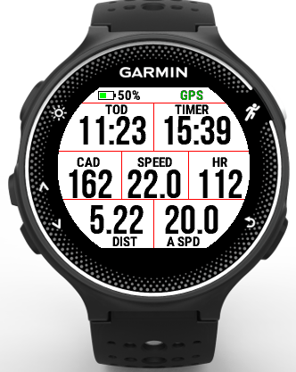 garmin 235 apps