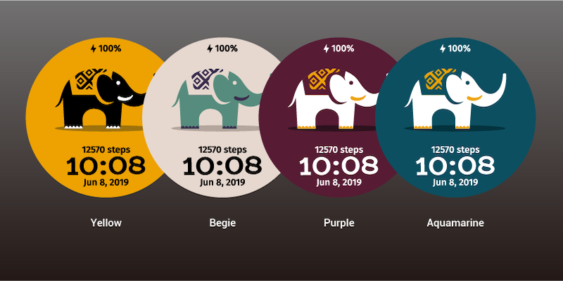 幸運の象 Garmin Connect Iq