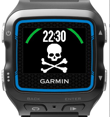 square garmin watch