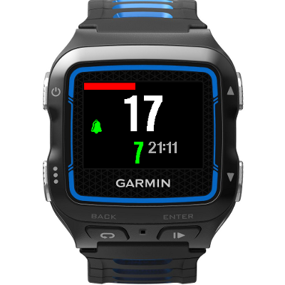 Garmin on sale timer widget