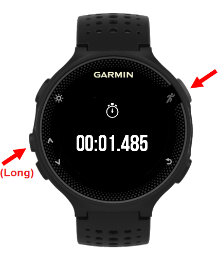 Garmin stopwatch hot sale