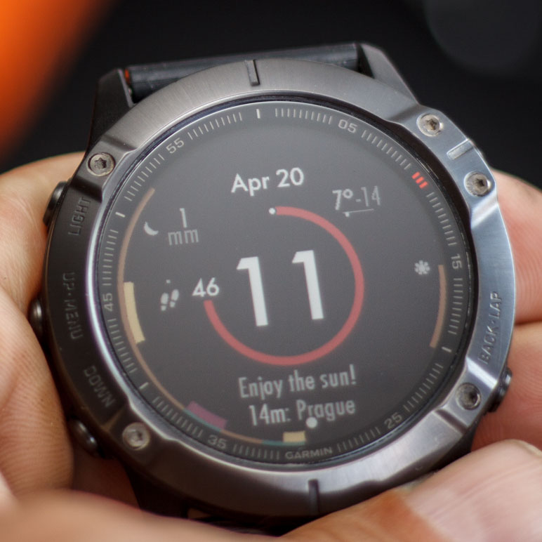 Garmin fenix hotsell 5 calendar