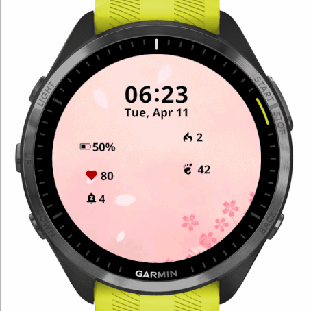 Garmin forerunner 235 store icons