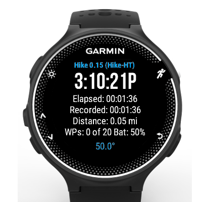 garmin trekking watch