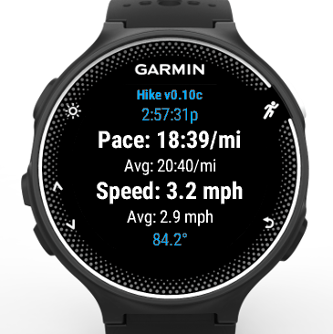 Garmin forerunner store 235 hiking