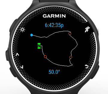 vivoactive 3 hiking activity