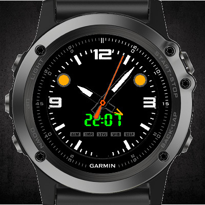 Garmin omega watch discount face