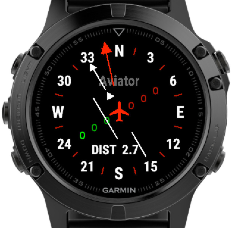 garmin aviation watch