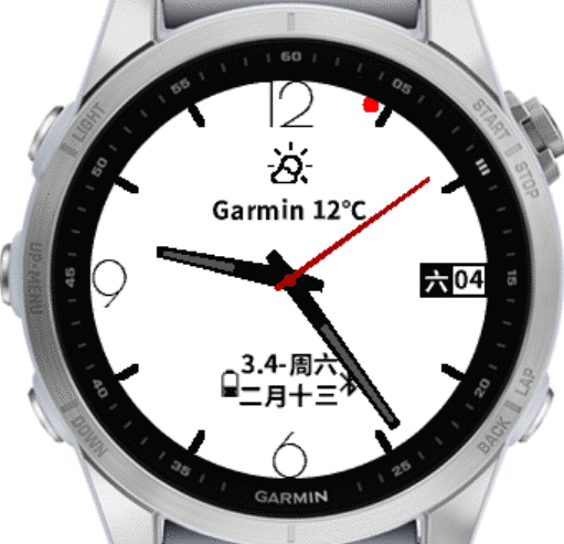 Analog watch II | Garmin Connect IQ