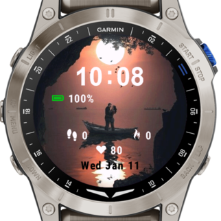 Garmin fenix 6 cheap analog watch faces