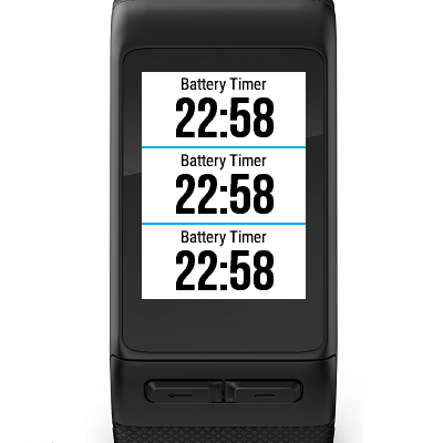 Garmin vivoactive online timer