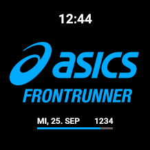 ASICS Frontrunner Watchface | Garmin Connect IQ