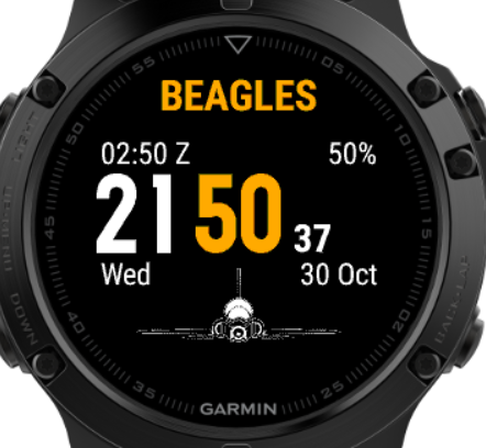 Vivoactive 3 Custom Watch Face