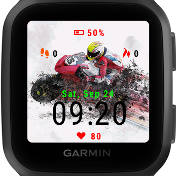 Motorcycle Garmin Connect IQ