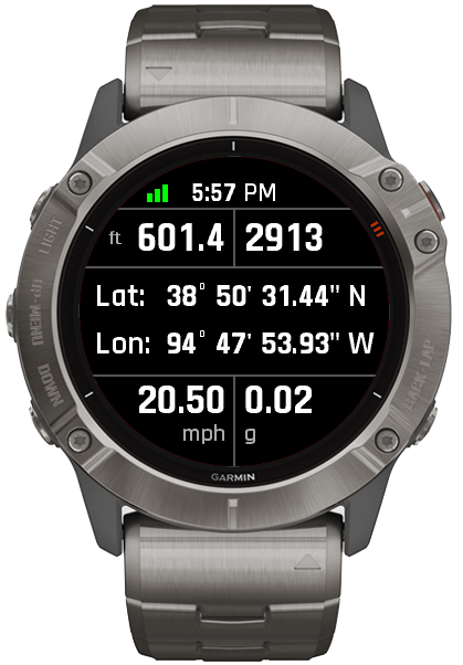 garmin fenix 5 compass