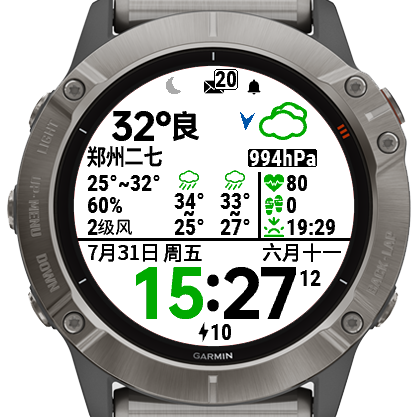 Weather Mate中文版| Garmin Connect IQ