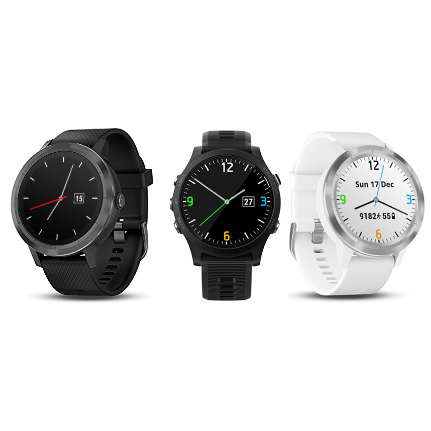 garmin watch with second hand