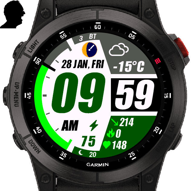 Coros Vertix2 Meteo Garmin Connect IQ