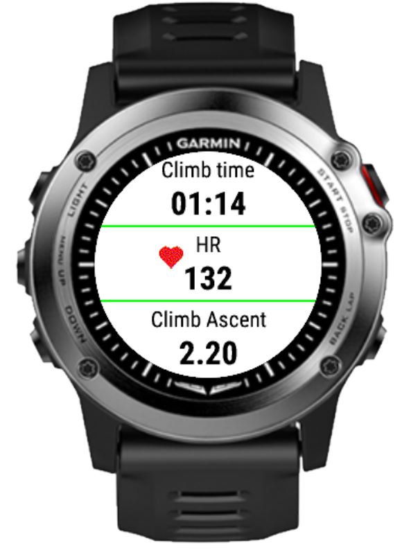 garmin fenix 5 climbing