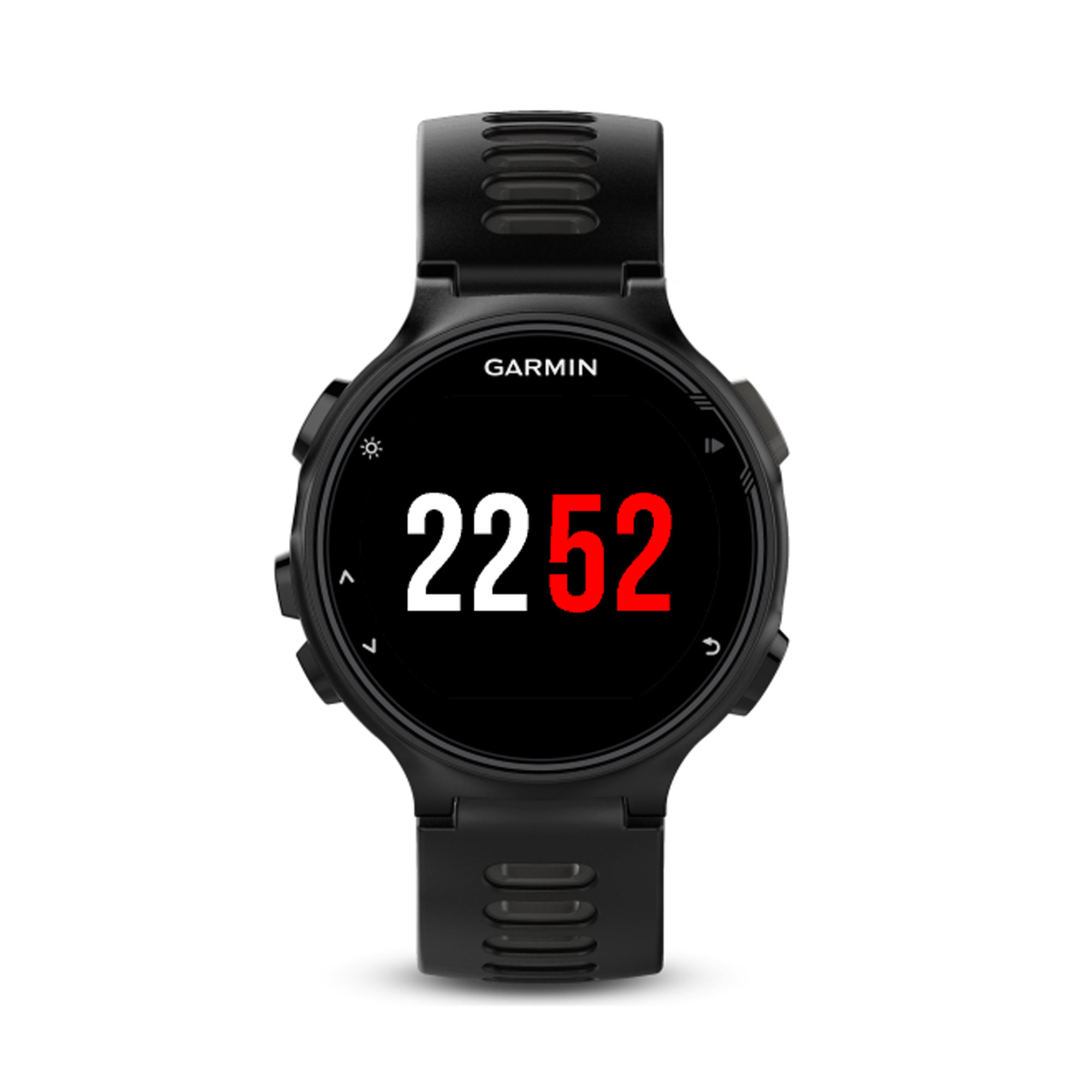 Basic Watch Face Red White Garmin Connect IQ