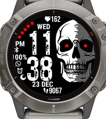 Skull Perfect Garmin Connect IQ