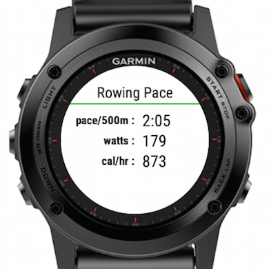 Garmin vivoactive cheap 3 rowing