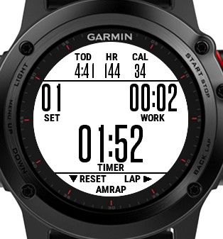 garmin fenix 5x crossfit