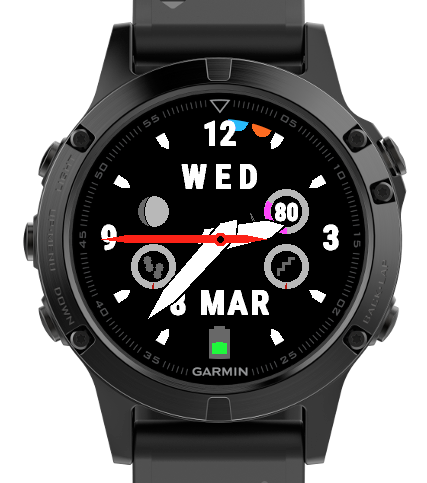 Forerunner 35 best sale watch faces