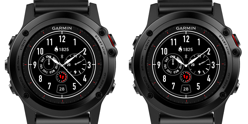 Custom garmin hotsell watch face