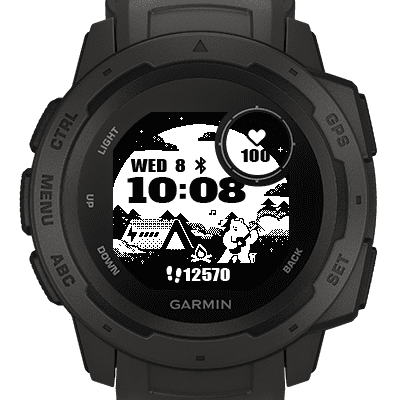 Garmin connect best sale iq instinct