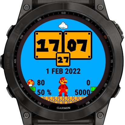 Super mario online smartwatch