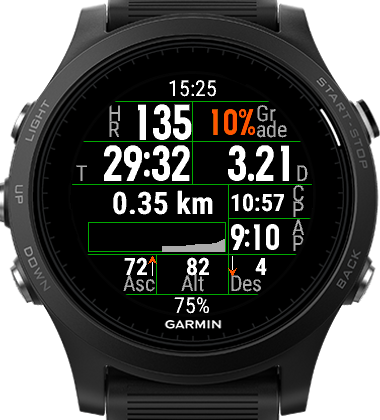 Forerunner 645 hiking online