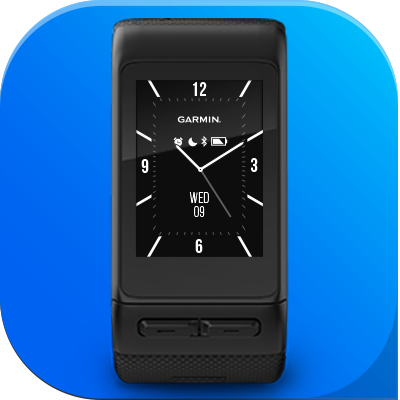 Best watch face store for vivoactive hr