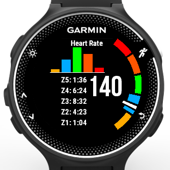 Garmin watch store heart monitor