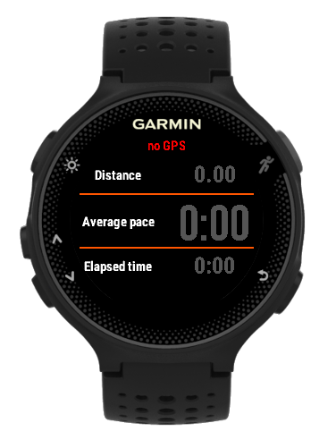 Garmin 235 shop interval timer