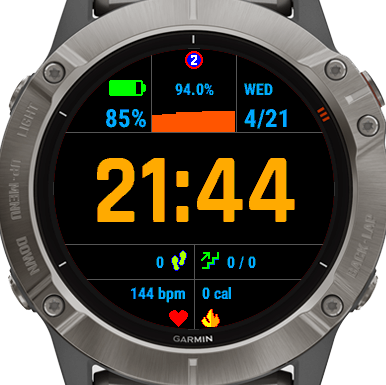 Multi Font Face  Garmin Connect IQ