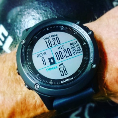 Workout timer app