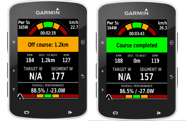 Best bike hot sale split garmin