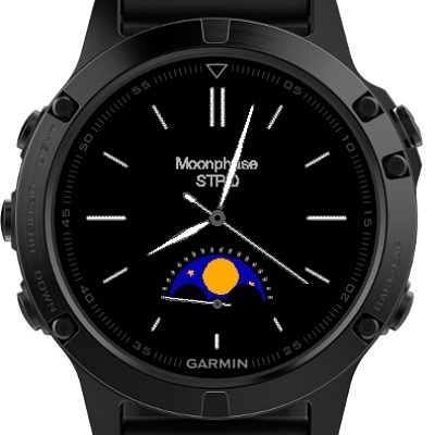 Fusion watch face for garmin