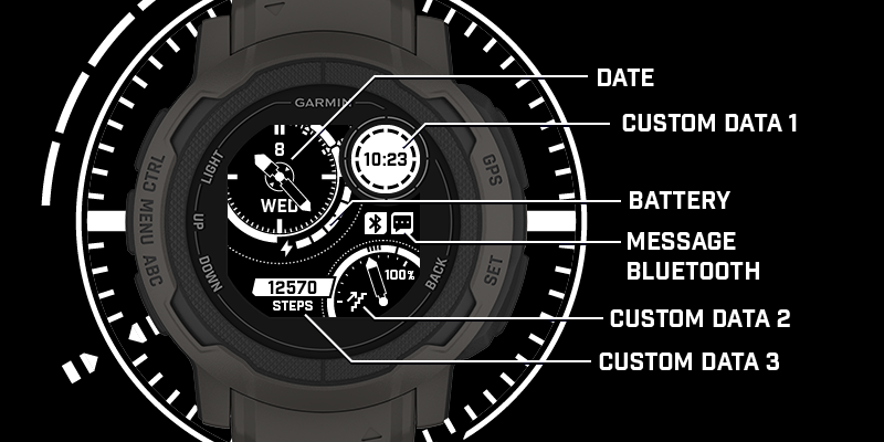 Garmin casio watch face hot sale