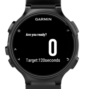 コアトレーニング用シンプルタイマー Garmin Connect Iq