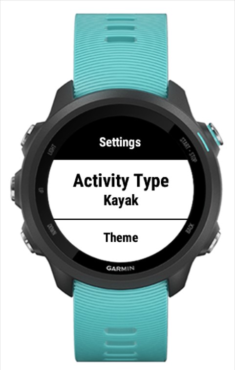 Kayak PRO Garmin Connect IQ