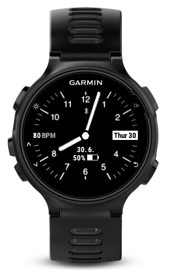 Garmin 735xt shop watch face