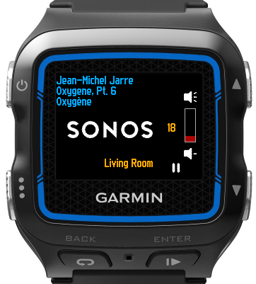 AW10 - Sonos Controller (Beta) | Garmin IQ