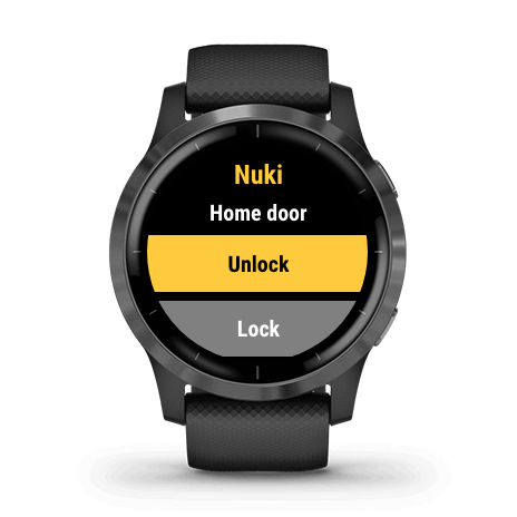 Nuki Smart Lock Garmin Connect IQ