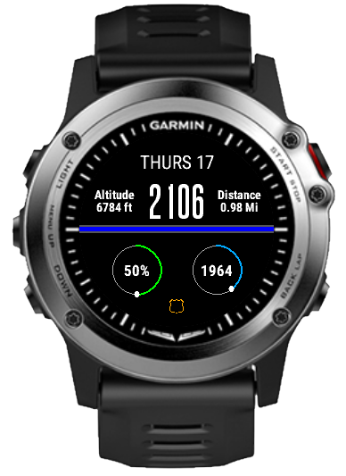 thin garmin watch