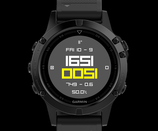 Add watch face to garmin