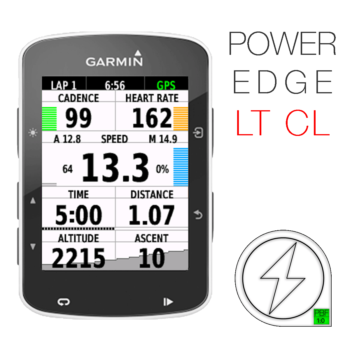 Garmin 520 hot sale power display